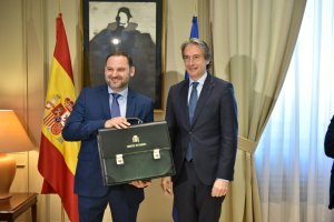 Relevo en Fomento el pasado mes de junio.