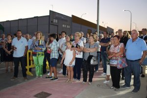 Familiares de homenajeados durante el acto.