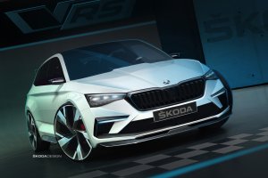 El ŠKODA VISION RS se presentará en Salón del Automóvil de París 2018