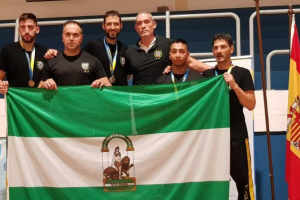 Un año más deportistas del CD César subidos al podio.