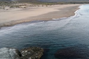 Bahía de Los Genoveses en el Parque Natural Cabo de Gata-Níjar.