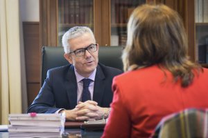 El fiscal jefe de Almería, Antonio Pérez Gallegos.