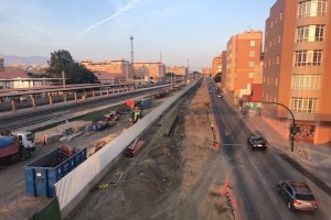 Las obras de Sierra Alhamilla siguen en marcha.