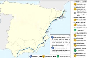 Mapa de Fomento en Twitter.