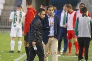 Fran en el Córdoba-Almería de la pasada Liga.