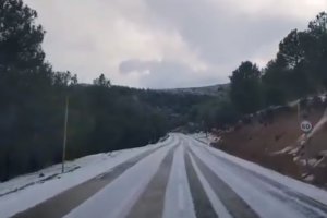 Imagen de uno e los vídeos compartidos en redes sociales. @josestormchaser