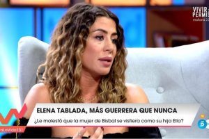Elena Tablada, en el programa de Toñi Moreno. (Foto: Telecinco)