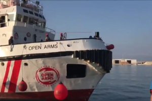 Llegada del barco de Proactiva Open Arms a Motril