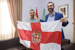 El alcalde con Rafa Lao.