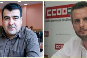 Andrés Góngora, secretario de Coag y javier Castaño, secretario de Industria de CCOO.