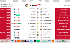 La jornada 12 al completo.