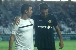 Juan Ibiza se lesionó.