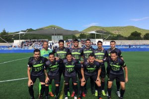 El CD El Ejido en Ibiza.