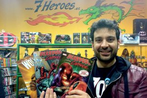 El ilustrador murciano del héroe más ácido de Marvel vendrá a El Ejido.