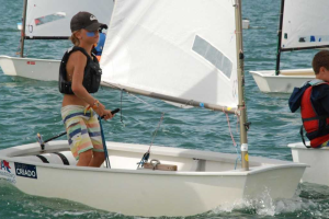 La regatista almeriense es una de las favoritas.