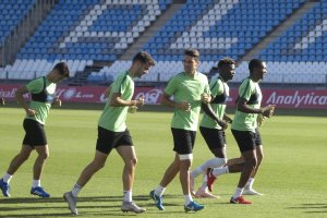 Juan Ibiza en la sesión de este viernes.