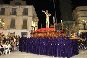 El cristo de la Misericordia llegó a Cuevas en 1942.