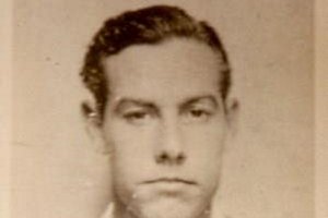 Diego Camacho,  en su juventud, cuando era afiliado cenetista y de la FAI.