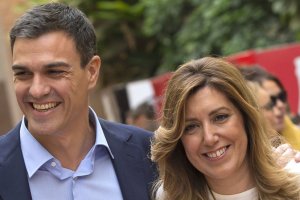 Imagen de Pedro Sánchez y Susana Díaz.