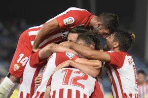 La celebración de la victoria.