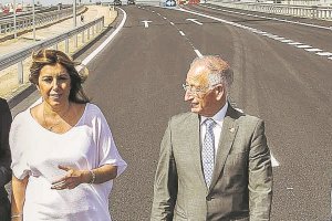 Imagen de Susana Díaz y Gabriel Amat.