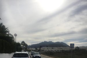 Camino del Palmeral que une Río Abajo con Mojácar Pueblo evitando la costa.