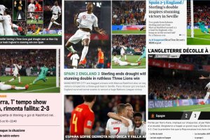 Sorpresa mundial por la derrota de España.