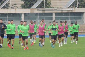 Primera parte del entrenamiento.