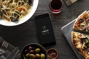 Uber Eats es la \'app\' para pedir comida a domicilio de Uber.