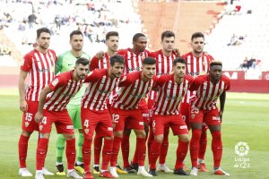 El once del Almería.