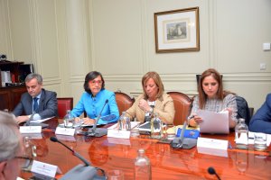 Reunión en el Consejo General del Poder Judicial.