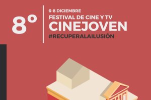 Cartel de la octava edición de Cinejoven.