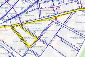 Zonas afectadas por el corte del suministro de agua.