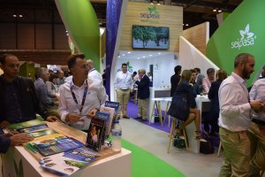 Stand de Seipasa en el pabellón número siete del palacio de Congresos de IFEMA.