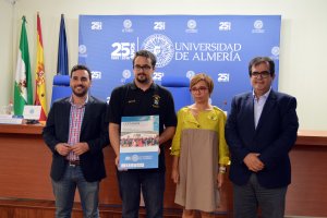 Rueda de prensa ayer en la UAL para dar a conocer el certamen.