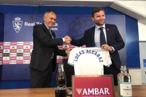 Lucas Alcaraz ya ejerce de entrenador en el Real Zaragoza.