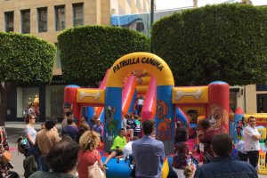 Actividad realizada en el Paseo de Almería la pasada primavera