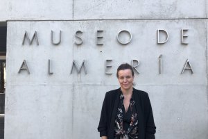 Beba Pérez quiere hacer del Museo un espacio abierto y de todos los almerienses.