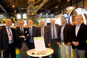 Representantes de las interprofesionales europeas en Madrid