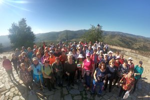Participantes en la ruta por los Filabres.