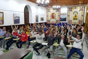 Miembros del Consejo Local de Infancia y Adolescencia de Huércal-Overa.
