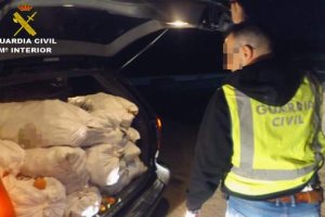 Imagen de la operación difundida por la Guardia Civil.