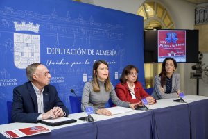Presentación de la iniciativa ayer en Diputación.