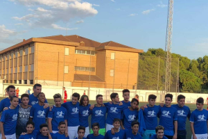 El equipo cadete de Los Molinos.