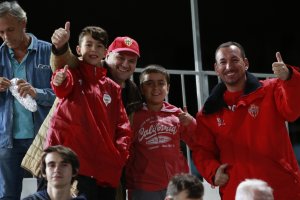 El Almería-Reus de Copa acabó con una sonrisa.