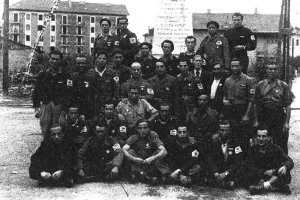 Grupo de españoles que colaboraron con la Resistencia francesa