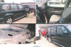 Un vehículo subastado en Almería