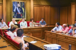 Reunión para preparar la solicitud del programa de Eficiencia Energética.