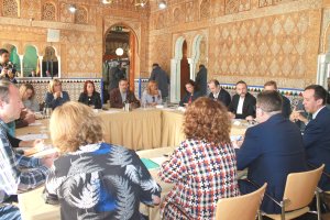 Reunión de la Junta con sindicatos y comité de empresa de Cemex