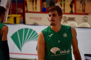 Jorge Almansa habla del buen momento del Unicaja Almería.